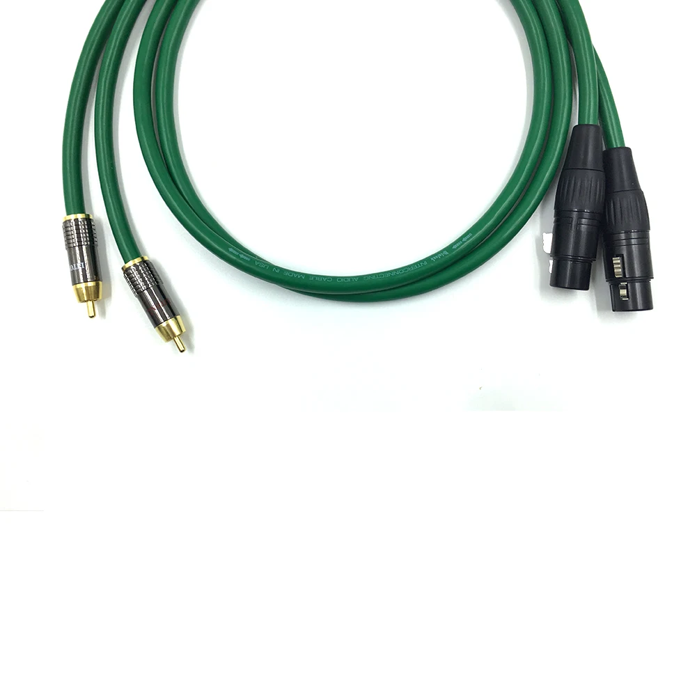 Кабель-удлинитель MCINTOSH со штекером Rca на штекер Xlr 2 штекера Hi-Fi стерео аудио