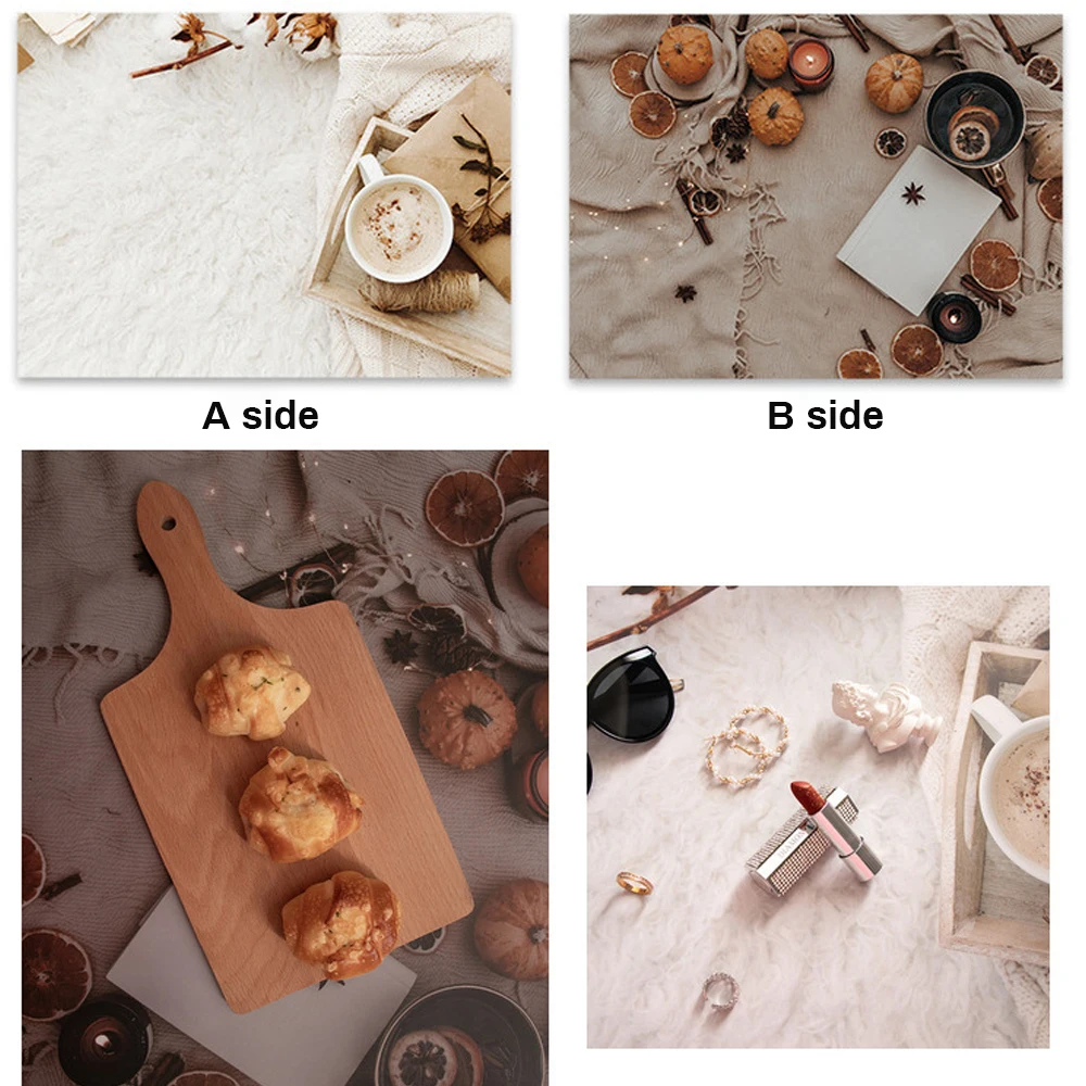 Двусторонний цементный фон для фотосъемки 57x42 см | Электроника