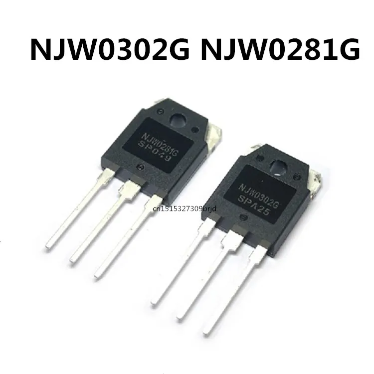 

Original 2PCS/ NJW0302G NJW0281G TO-3P