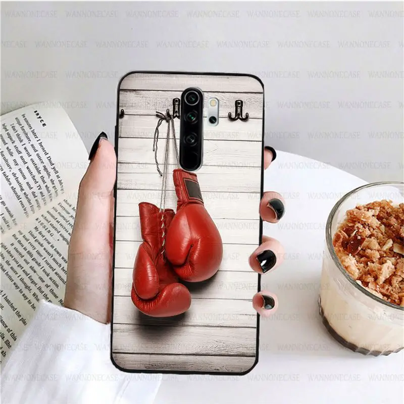 Colorful Cute Phone Accessories Case For Redmi 7 Note8pro note7 4A 4X 5A S2 6A Note8 Cellphones Boxing Gloves | Мобильные телефоны