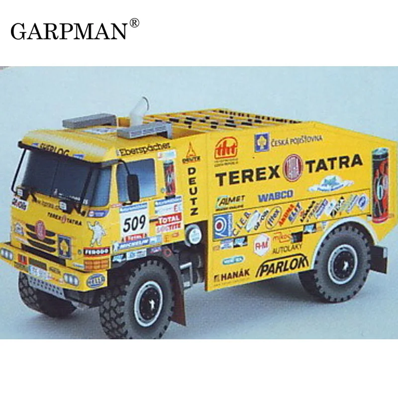 Модель бумаги для грузовика 2006 Tatra 815 20 см|Картонные конструкторы| |