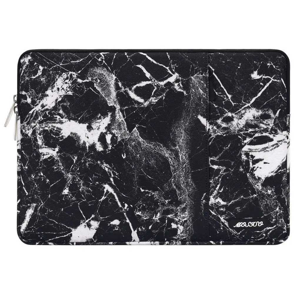 Black Marble Сумка для ноутбука MOSISO 13,3 дюймов для Macbook ASUS acer lenovo Dell hp, сумка для ноутбука, чехол для Mac Pro 13 New Air 13 A1932 - Цвет: Black Marble