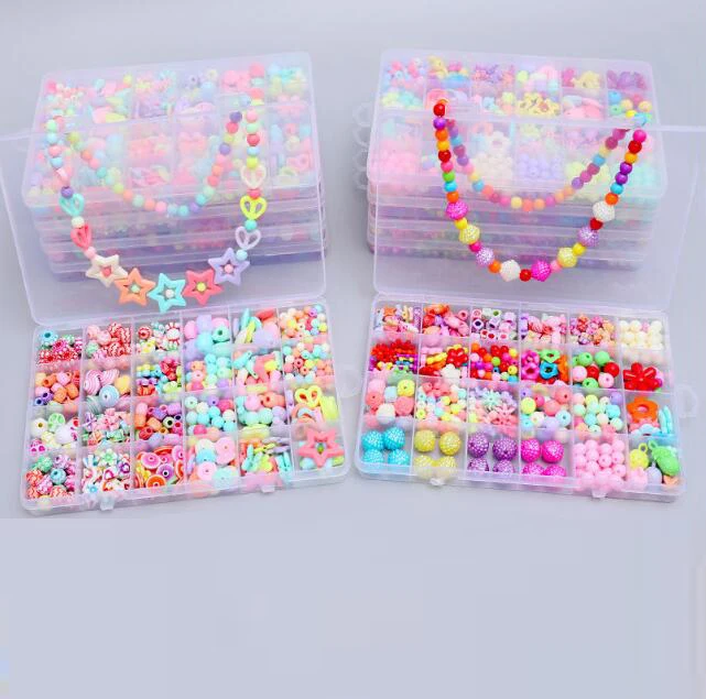 Детский набор из бисера и браслета 2 коробки | Игрушки хобби