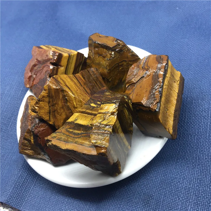 100 г натуральный кристалл тигровый глаз тонущий камень кварц необработанные