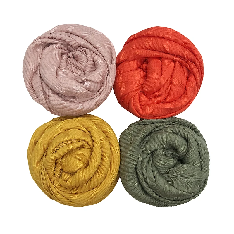 1 шт мини рифленая мусульманский платок морщин тканевая бандана исламский хиджаб