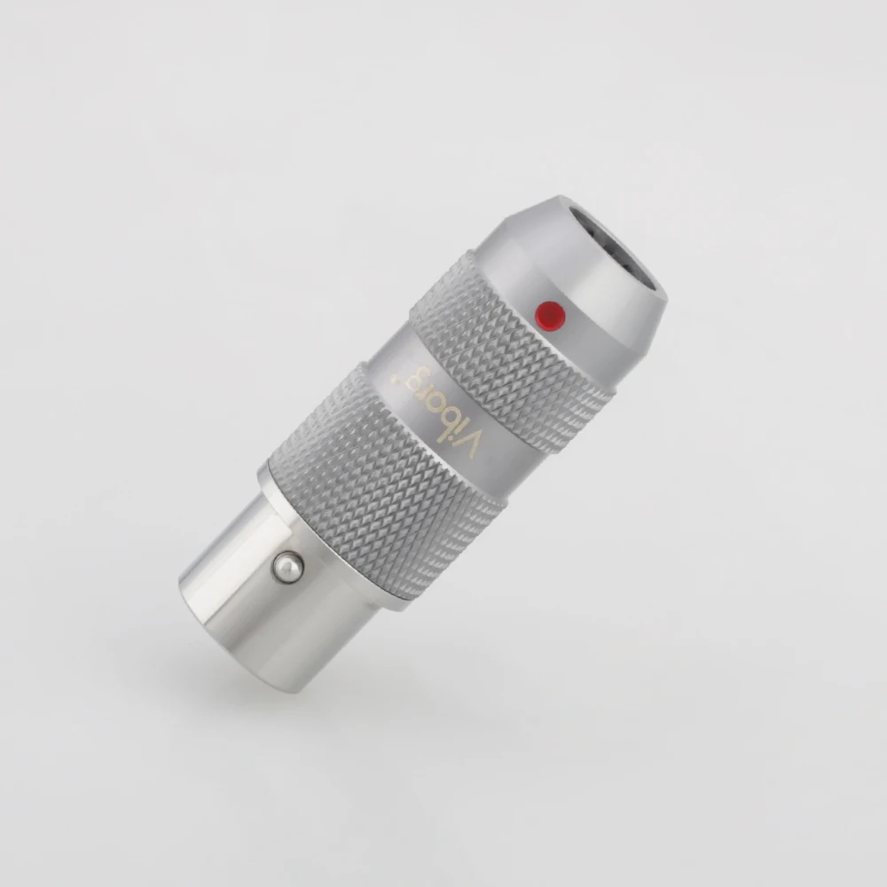 

VIBORG XM202R+XF202R Pure Copper Made XLR With Rhodium plated XLR Plug Connector Jack Hifi Audio MIC Cable Balance Connector