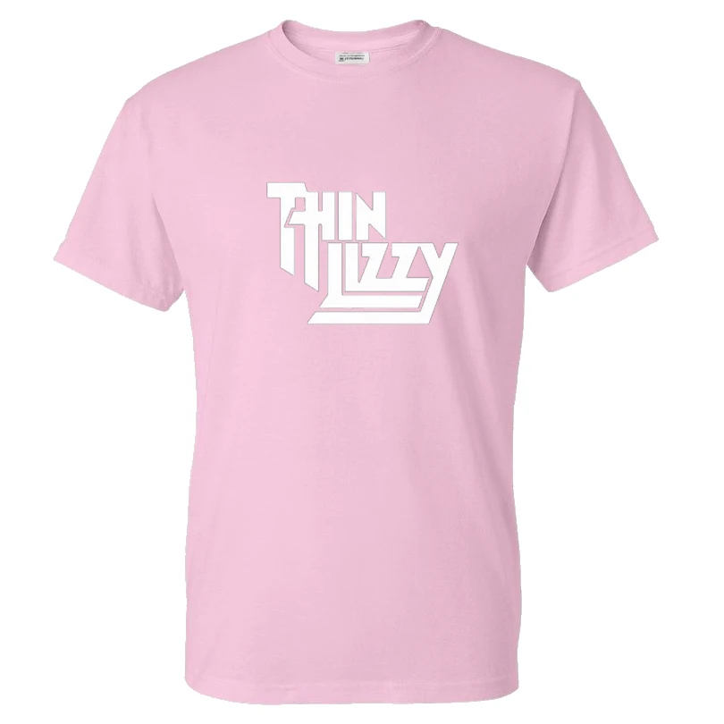 

2021 New Rock Band Thin Lizzy T-shirt Solid Color Printed O-Neck Streetwear Tshirt Men/Women Sports Casual Cotton Hip Hop Tees