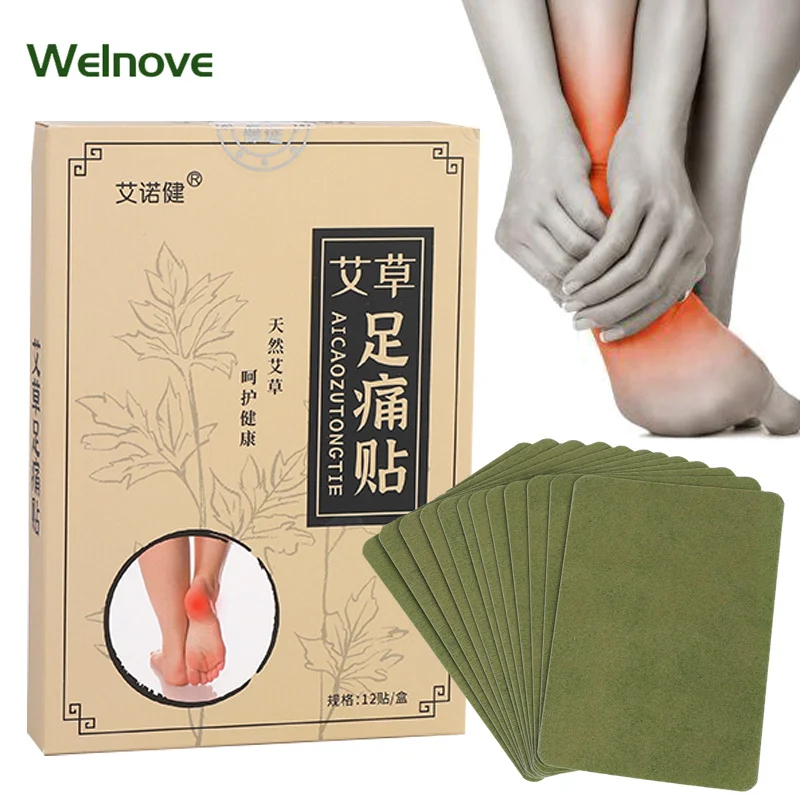 12pcs/box Foot Heel Pain Relief Patch Herbal Body Massage Relaxation Pain Patch Medical Heel Spur Tendon Painkiller Health Care
12pcs/box Foot Heel Pain Relief Patch Herbal Body Massage Relaxation Pain Patch Medical Heel Spur Tendon Painkiller Health Care