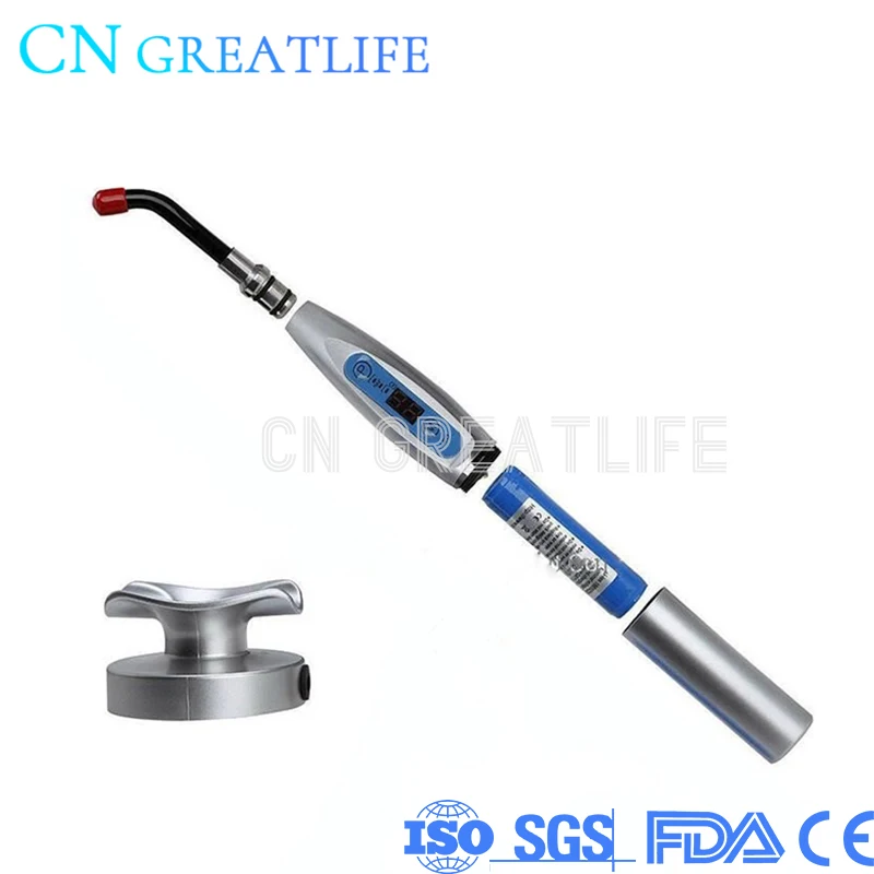 

Dental Lamp Wireless Cordless 5w 1500mw Blue Plastic Equipment Led Curing Light