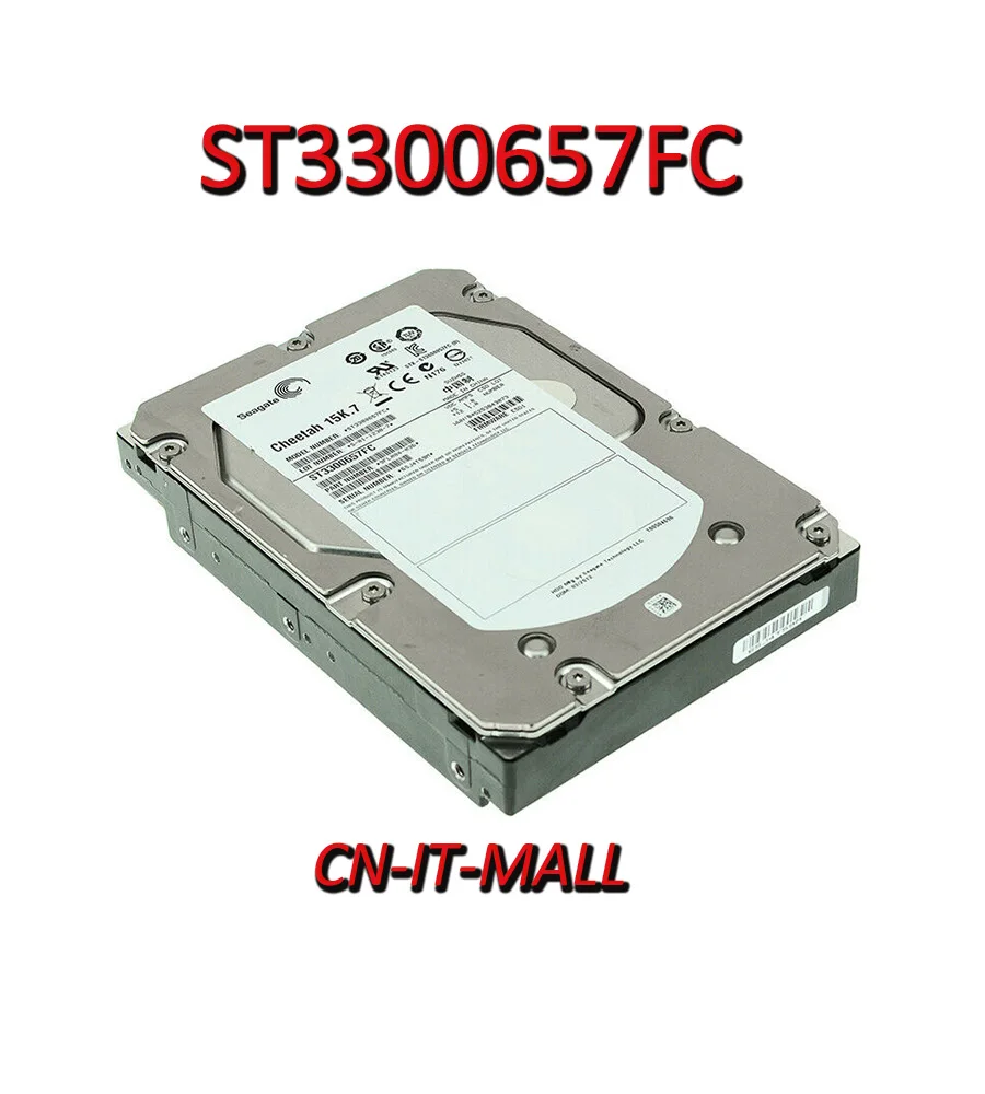 

Seagate Cheetah 15K.7 ST3300657FC 300GB 15000 RPM 16MB Cache fiber Channel 4 ГБ/сек. 3,5 "Внутренний жесткий диск