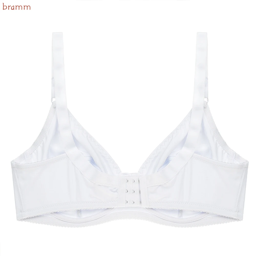 

New Plus Size Women Bras 3/4 Cup Comfort Underwear Lager Bosom Unpadded Sexy Lingerie Underwire Bralette Bra Top underwear