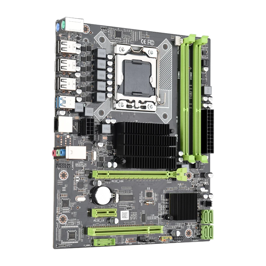 Kllisre X58 LGA 1366 материнская плата поддерживает серверную память REG ECC и процессор xeon