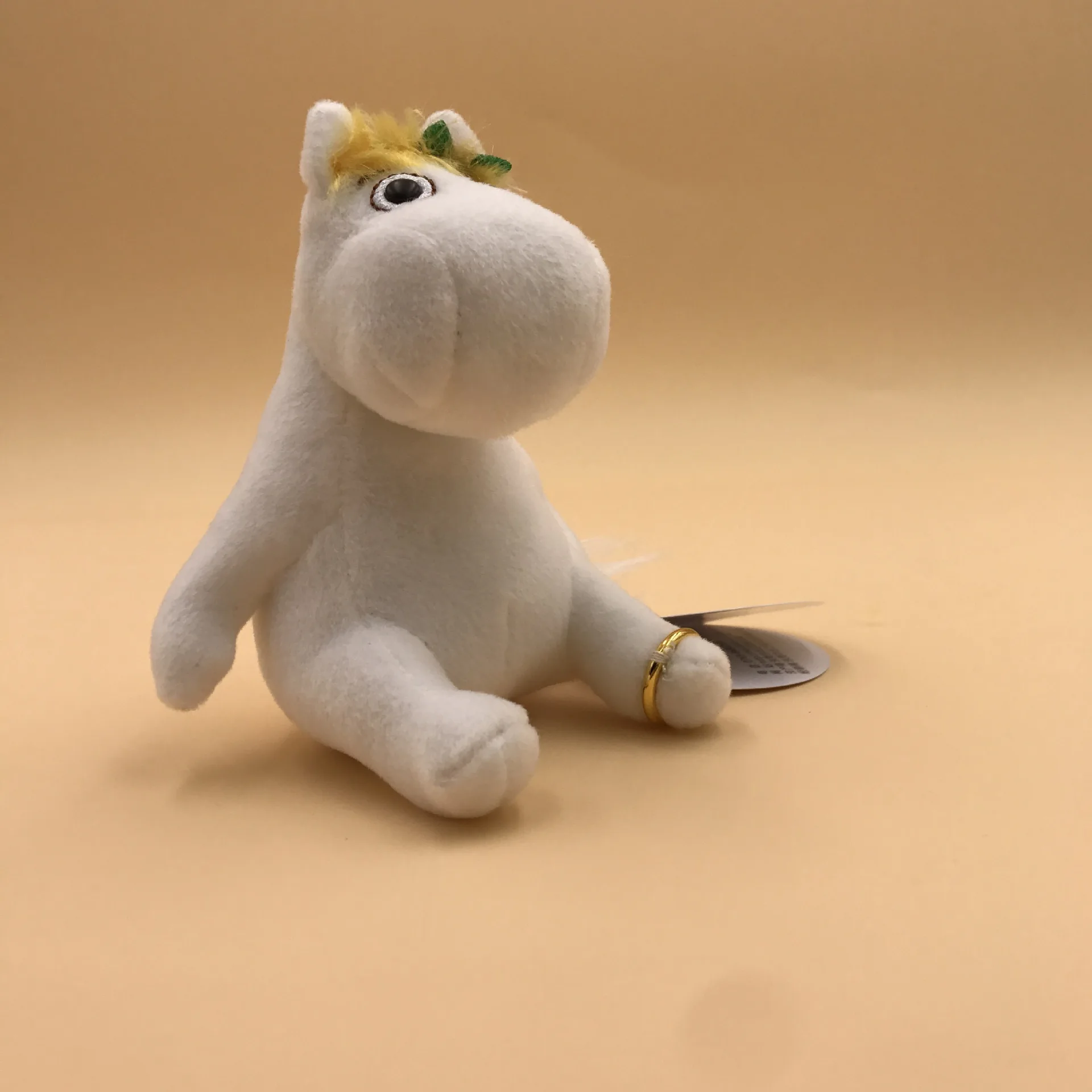 Подлинная авторизация Высокое качество 10 см сидя Moomin песня Nina брелок с мягкой игрушкой милый мультфильм день рождения Рождественский подарок