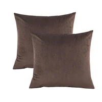 fyjafon 2pcs pillowcase 60x60 velvet cushion cover pure color soft pillow case living room decorative pillowcases 50x5055x55