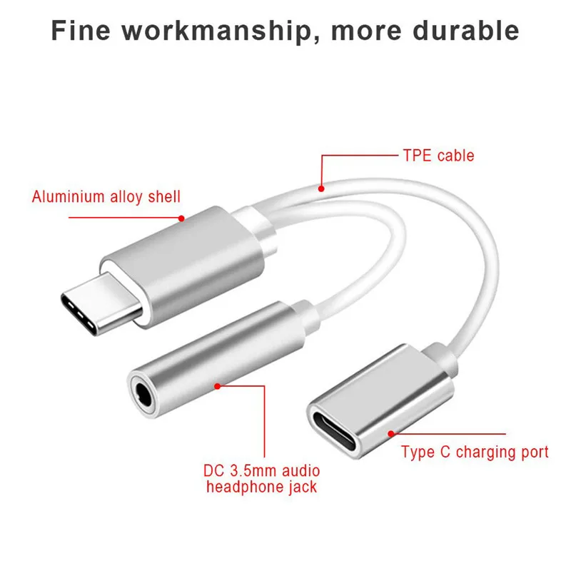 CARPRIE алюминиевый type-C мобильный Pro концентратор адаптер с USB-C PD Зарядка 4K HDMI USB 3 0 5