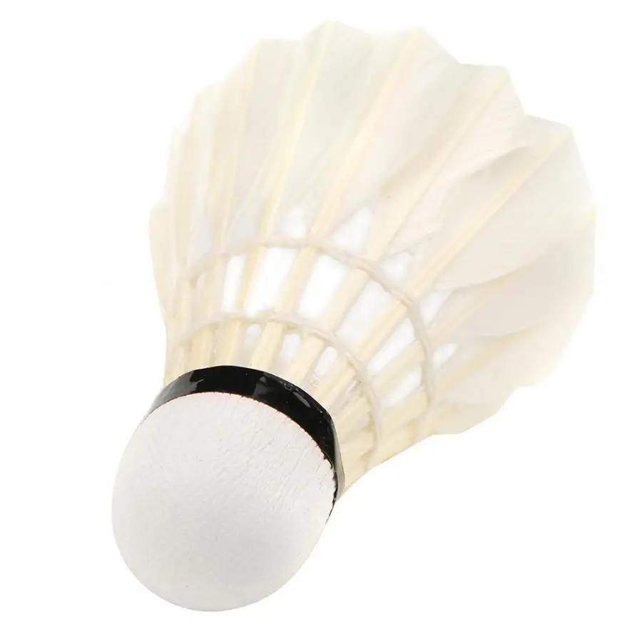 12 шт. высокоскоростные утки перо воланы для бадминтона открытый крытый Обучение