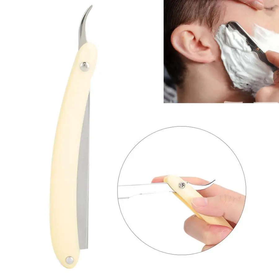 Прямая Бритва Парикмахерская ручная бритва Классическая старомодная для бороды