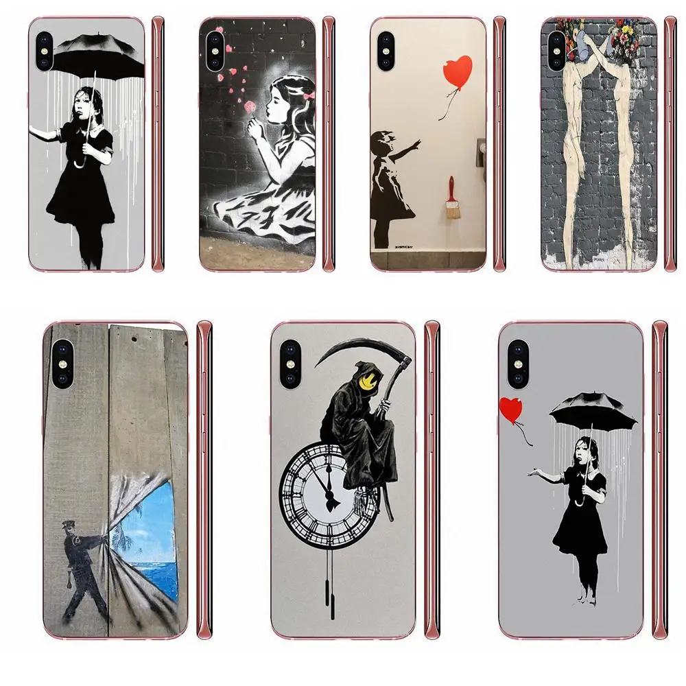 2019 забавное уличное искусство Граффити Бэнкси для HTC Desire 530 626 628 630 816 820 One A9 M7 M8 M9 M10