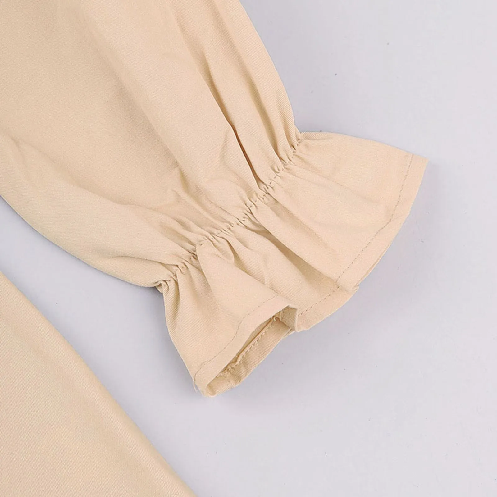 

Spring Fasgion Kids Trench Coat Toddler Baby Girl Flare Sleeve Belt Solid Windproof Windbreaker Jacket Coat For Girls