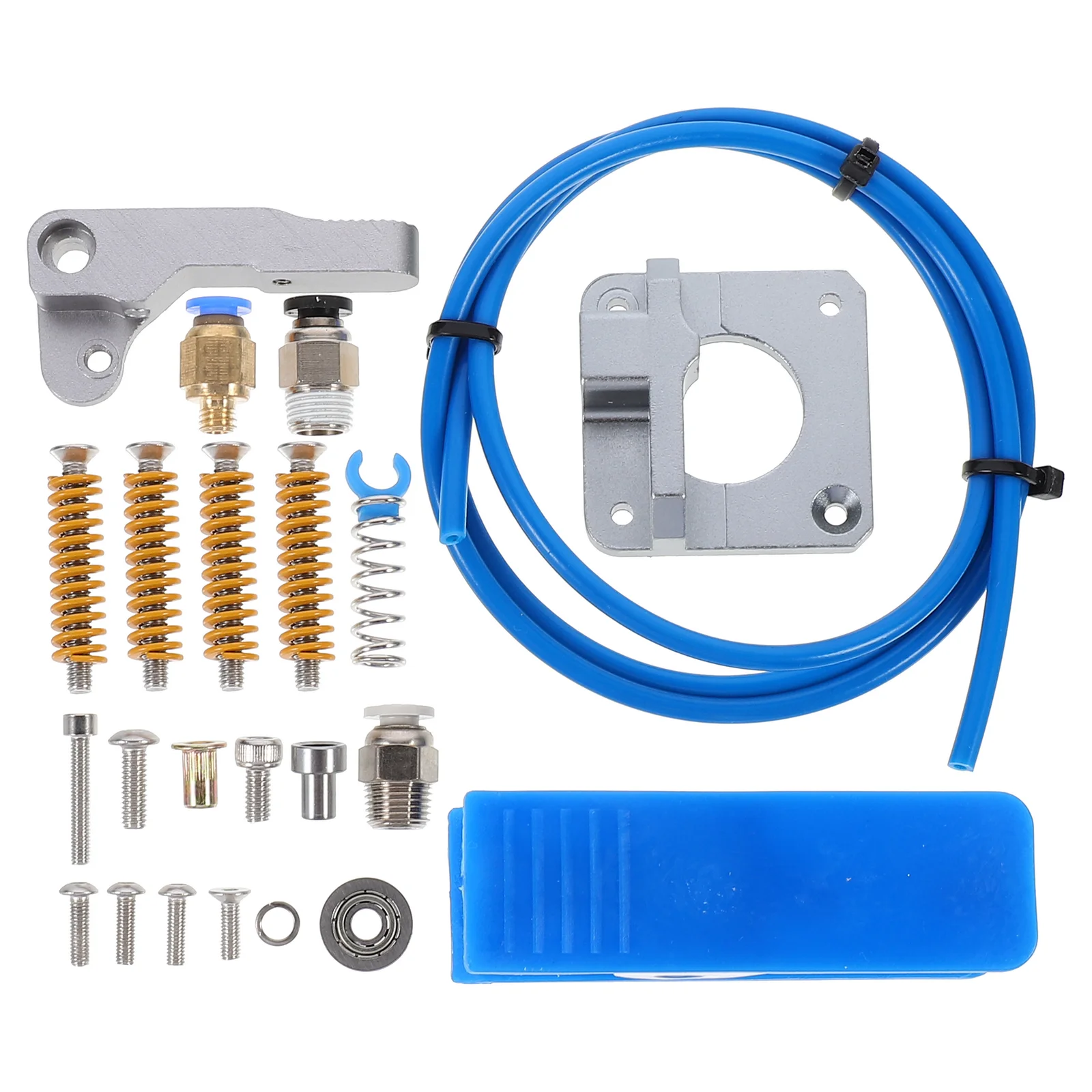 

1 Set Printer Extruder Kit Aluminum Alloy Block Kit PTFE Tube Pneumatic Connector