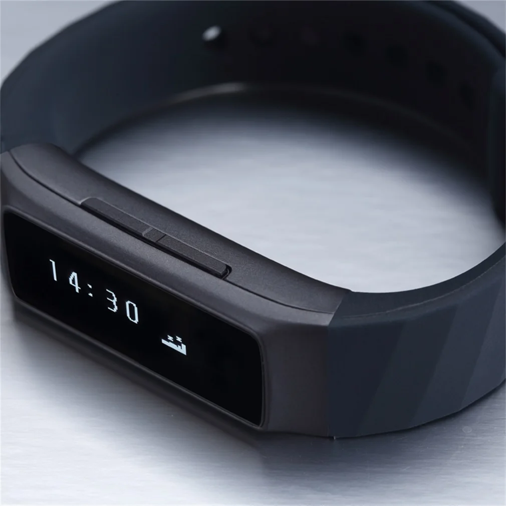 

C1/E02 Electronic Heart Rate Oxygen Pressure Pulse Oximeter Blood Wristband Bracelet OLED Sport Tracker