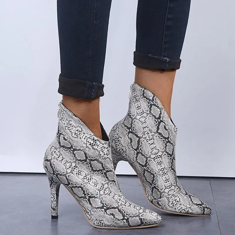 Женские ботильоны Туфли гладиаторы на тонком высоком каблуке туфли лодочки