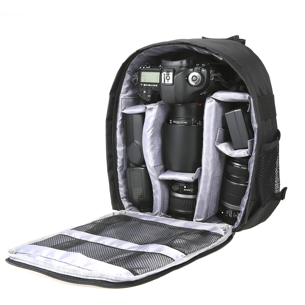 

Multi-functional Camera Backpack Video Digital DSLR Bag Waterproof Outdoor Camera Photo Bag Case for Nikon Canon Sony Photo Bag