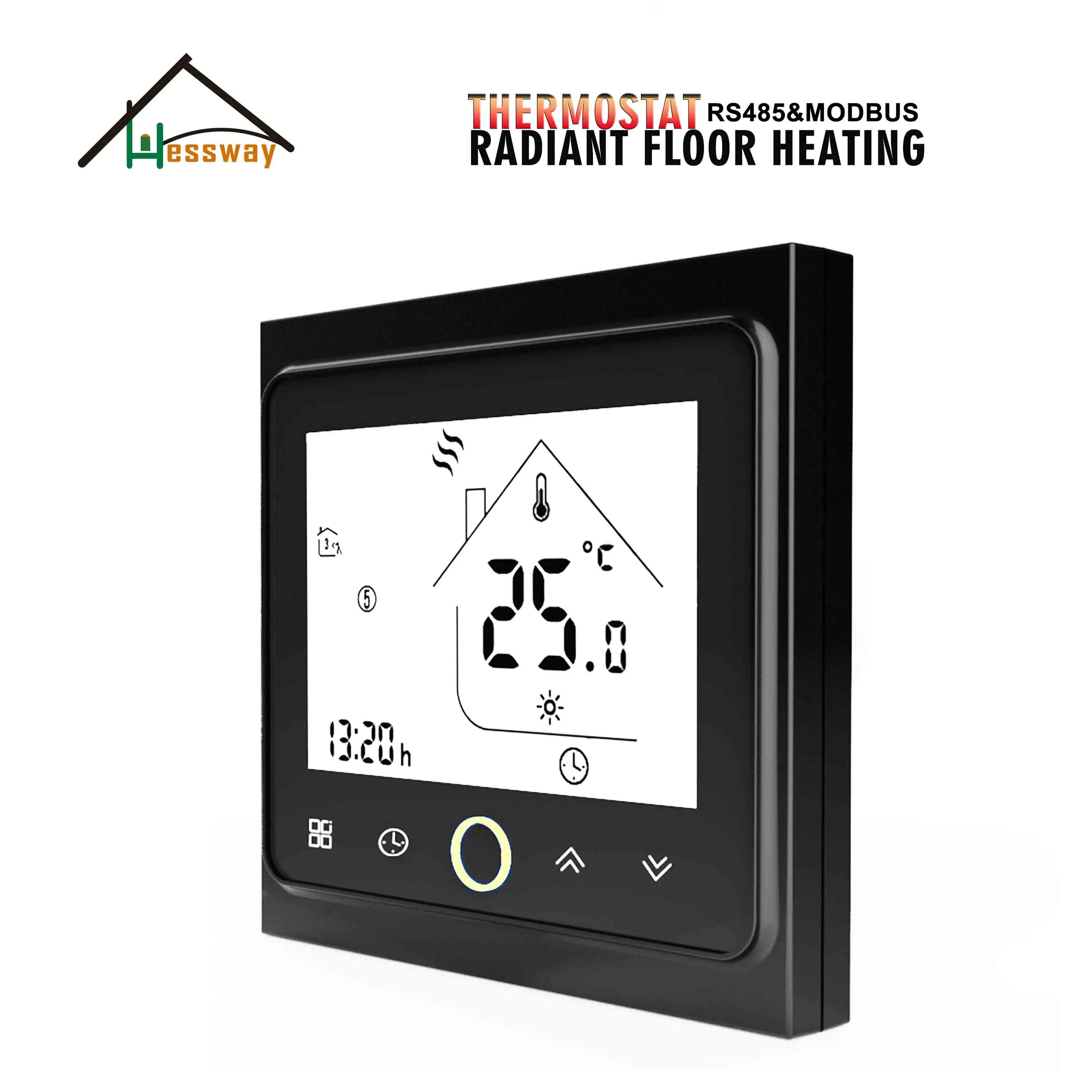 HESSWAY RS485&ampMODBUS NO/NC remote control Thermostat for Warm Floor | Бытовая техника