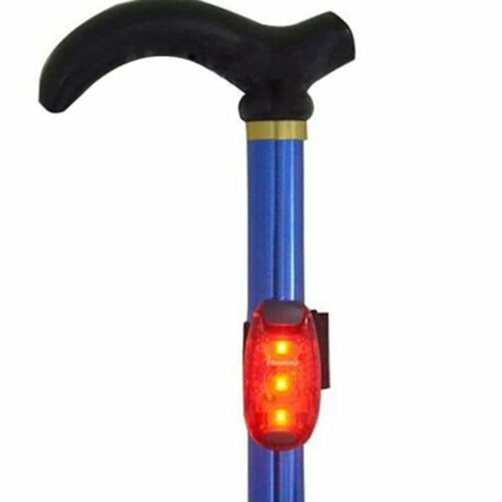 Malam Lari Jogging Keselamatan Peringatan Lampu LED Helm Sepeda Ekor Lampu Belakang