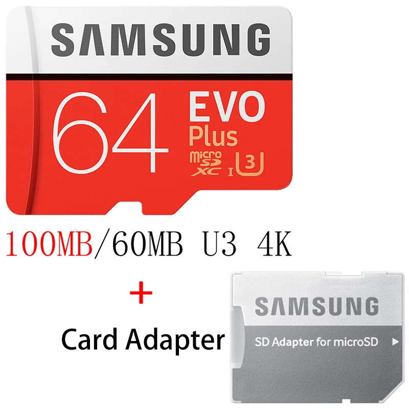 SAMSUNG EVO Micro SD 128 ГБ 32 ГБ 64 Гб 256 ГБ 512 ГБ U1 U3 Micro SD карта памяти 32 64 128 ГБ Флэш-карта SD/TF MicroSD для телефона - Емкость: MB-MC64G-KT5