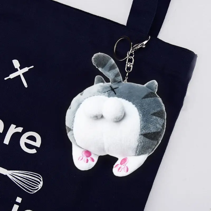 Забавное животное брелок для ключей подвеска нержавеющий аксессуары кошелек сумка|Брелоки| |