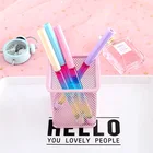 Симпатичная 0,5 мм сказочная шариковая ручка Дрифт песок блестящая Хрустальная ручка Радужный Цвет Творческий шариковый штатив Новинка гелевые ручки