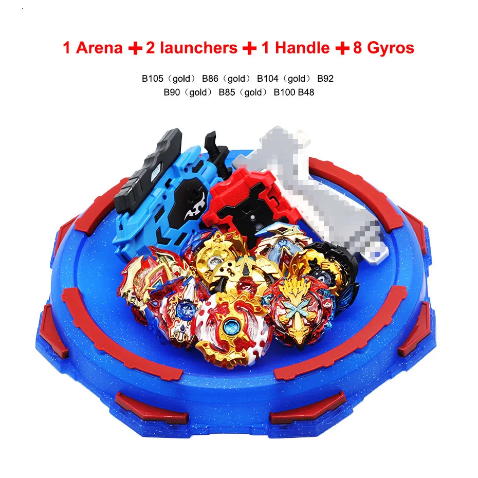 Takara Tomy Bey Bay Burst игрушки с пусковым устройством стартер Арена игрушка Металл Fusion Бог спиннинг Топ стадион лезвия игрушки новые