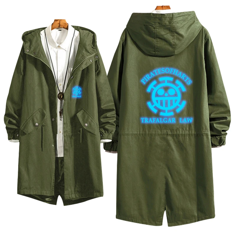 Цветная печать толстовка на молнии аниме охватывающая цельный Косплей ветровка