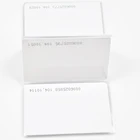 1 шт. RFID 125 кГц RFID карты EM4100 TK4100 смарт-карт ID карточки PVC Подходит для доступа Управление посещаемость времени