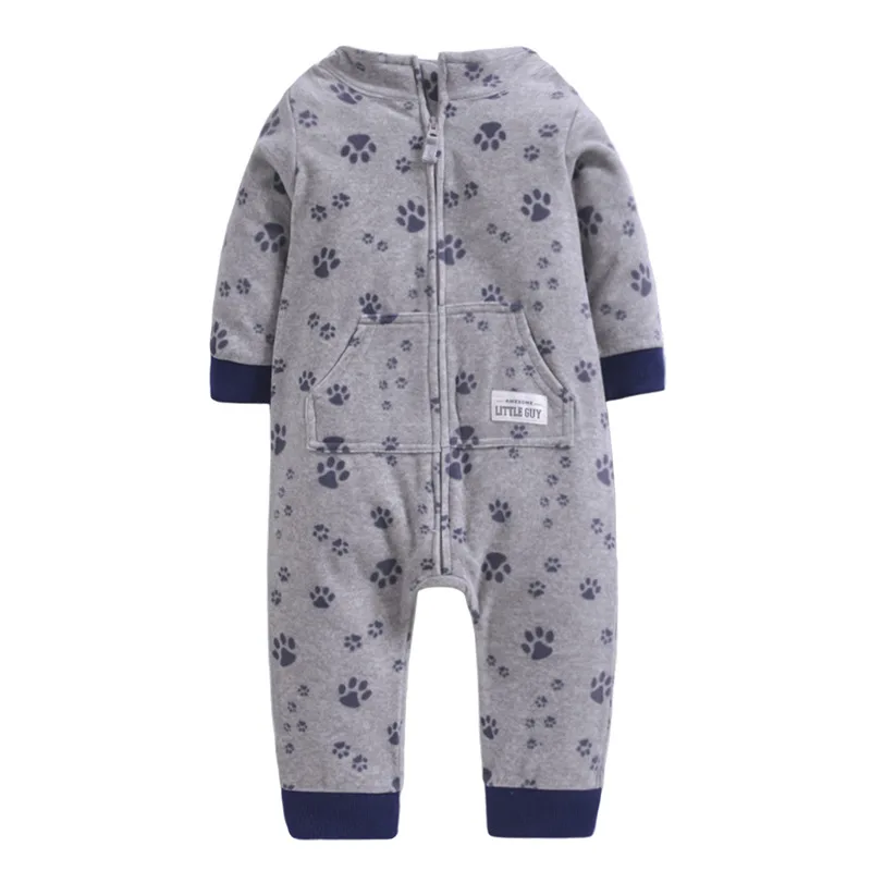 Детский флисовый комбинезон с лямкой на шее унисекс | Мать и ребенок