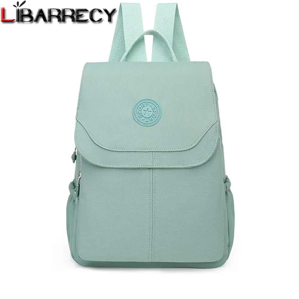 

Pure Color Designer 2021 New Women's Backpack High-quality Oxford Cloth Women Travel Bags Casual Ladies Anti-theft Backpack Sac
