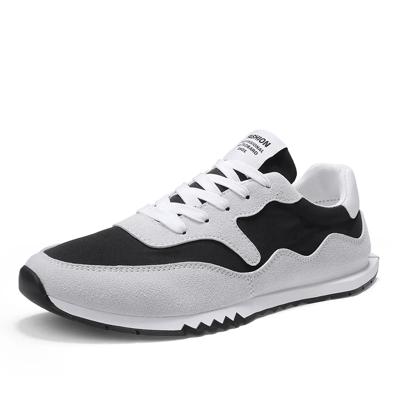 

2020 Autumn Men Shoes Sneakers Lace-Up Men Fashion Shoes Microfiber Leather Casual Shoes Brand Men Sneakers Winter FLats Zapatos