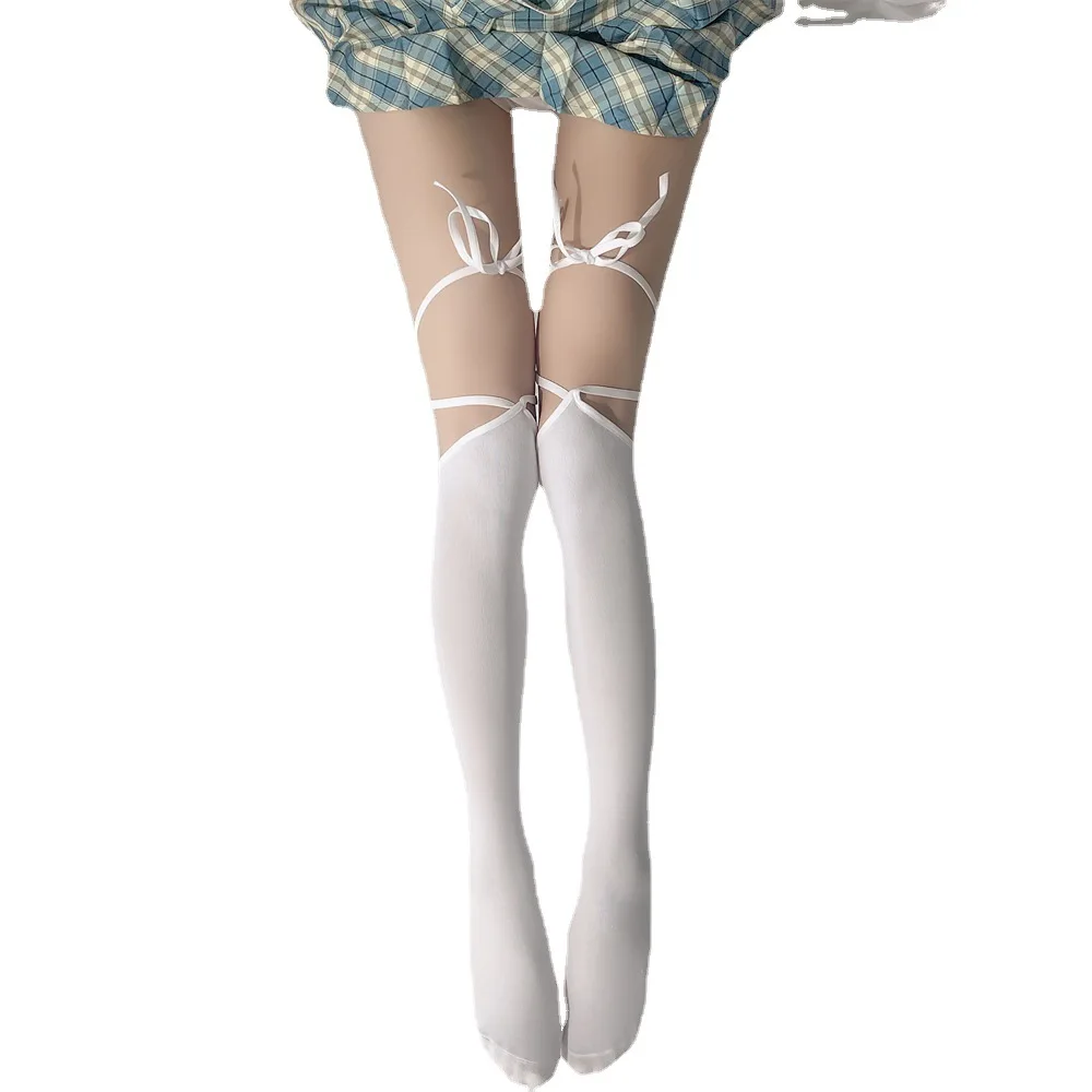 

Cosplay role play clothing fun student bandage silk stockings net stockings temptation pure college style socks temptation