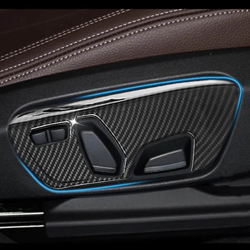 Стайлинг автомобиля панель регулировки переднего сиденья декоративная накладка