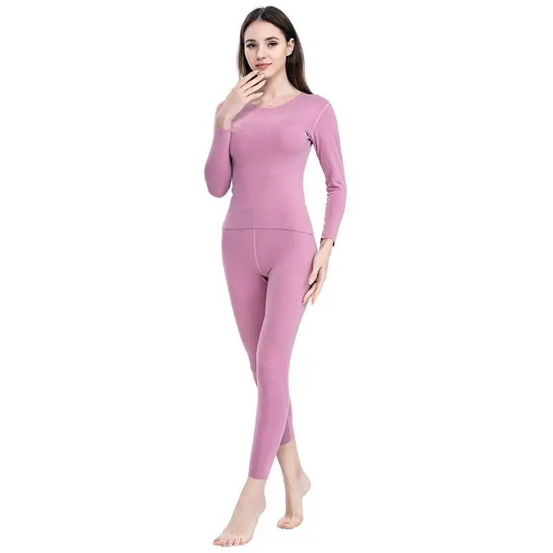 Women Thermal Underwear Set Full Sleeve Intimate Lingerie Lady Thermo Lingerie Winter Keep Warm Sweater Ovesize - Цвет: Women 3