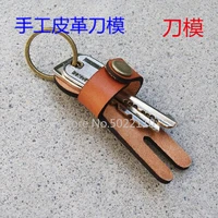new japan steel blade wooden die human shape keyring hug design leather craft punch hand tool cut knife mould sewing accessories