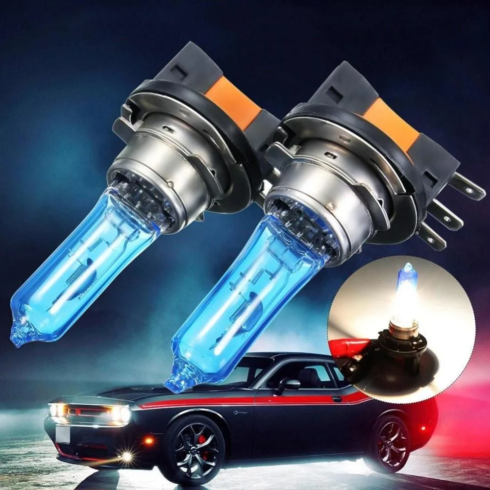 Авто галогенная лампа 55 Вт 100 H1 H3 H4 H7 H15 авто галогенная Грушевый Nebel Lichter 12V 6000K 3000K Scheinwerfer лампе