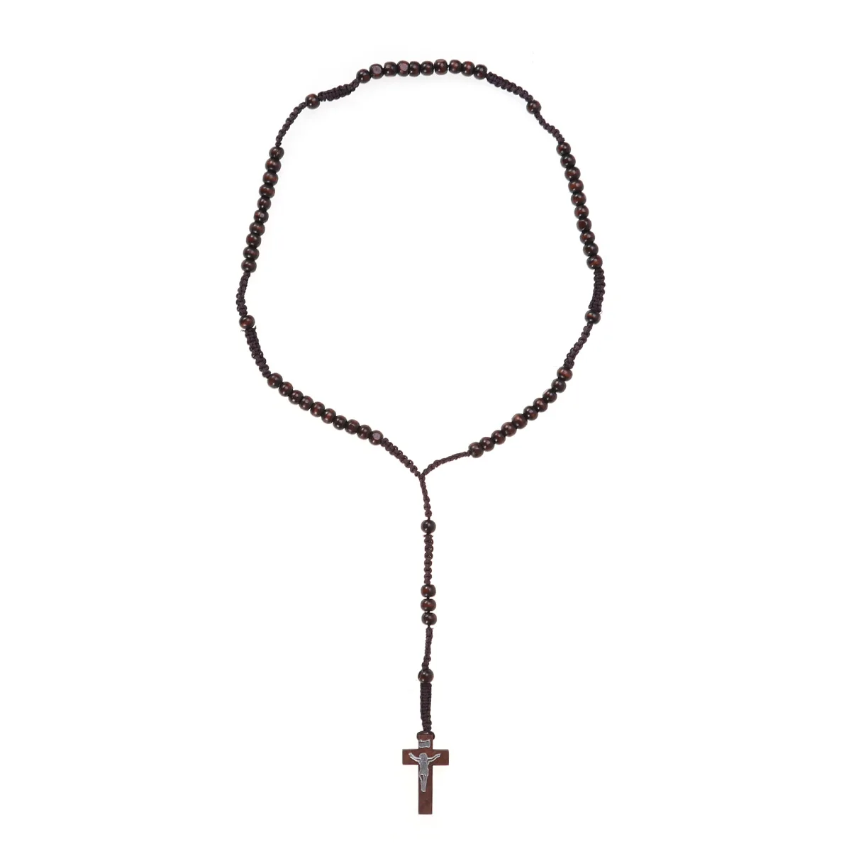 1 шт. деревянная подвеска для ожерелья крестоподобный Розарий бусы Цепочки и s