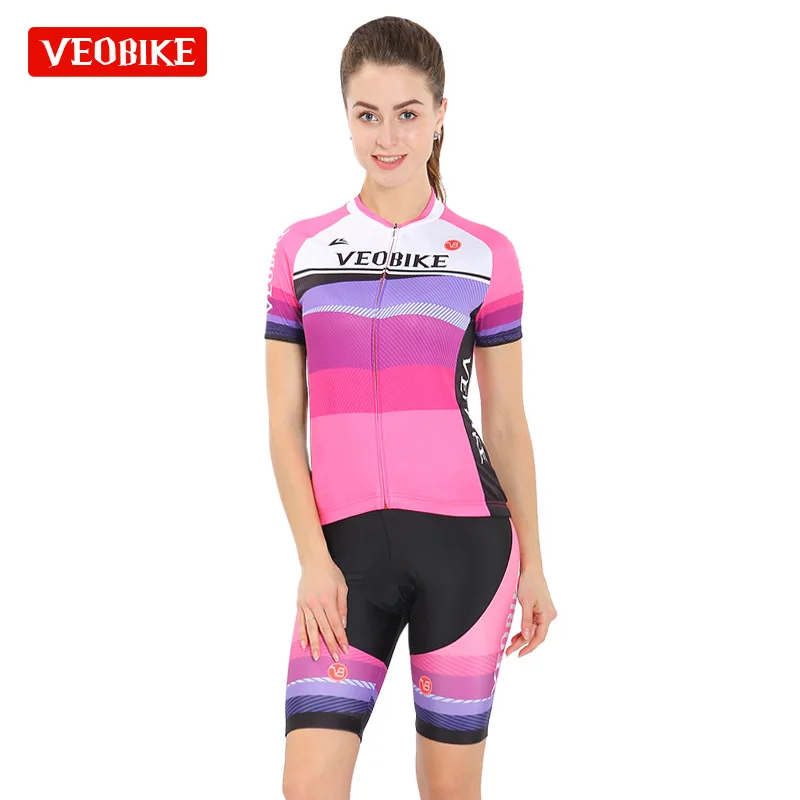 Лидер продаж профессиональный комплект для велоспорта Женская дышащая одежда