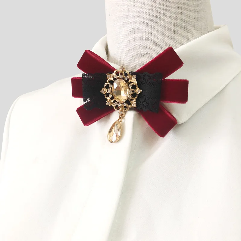 Женская/Мужская брошь в виде галстука бабочки|Броши| |