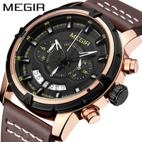 brand men watch new mans clock mens date leather strap watches sport quartz military waterproof shockproof wristwatch