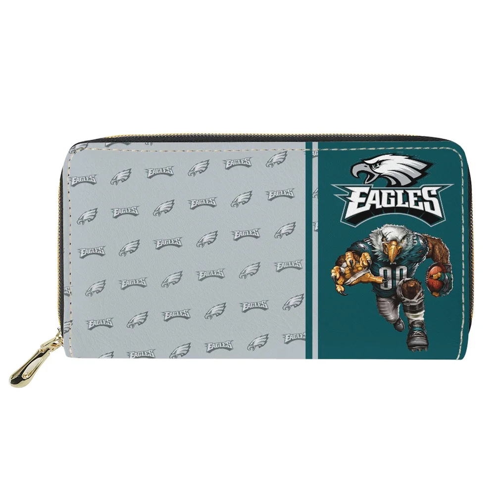 

Прямая поставка, Дамский кошелек, Национальный регби, Союз Филадельфия, дизайнерский держатель для кредитных карт, Длинные кошельки для жен...