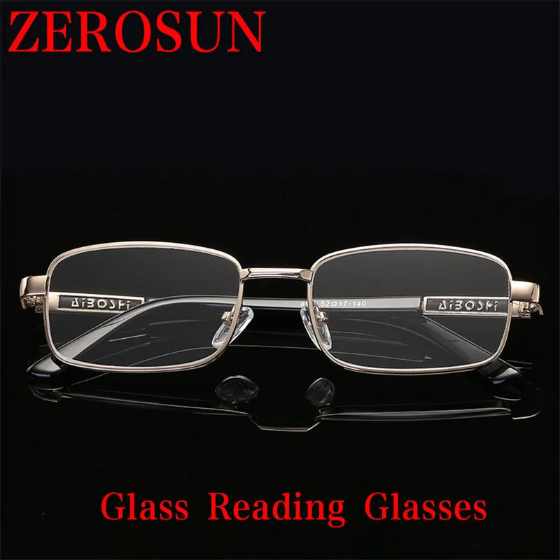 Zerosun стекло для чтения es мужчин и женщин против царапин HD Кристалл Камень линзы