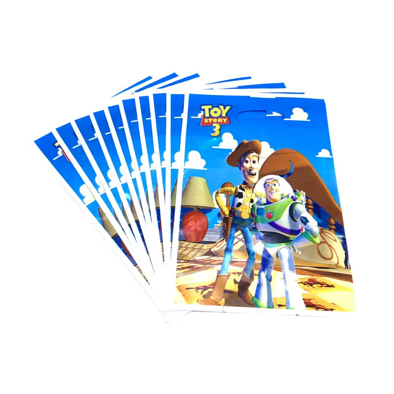 10 шт./лот История игрушек мешки подарка на день рождения для детей вечерние